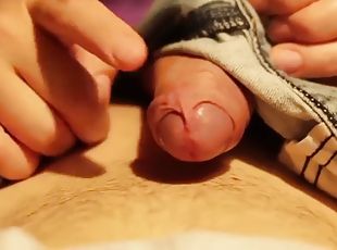 Foreskin Blowjob Closeup