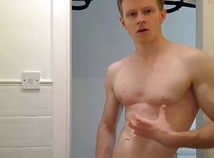 amateur, cam, voyeur, musclé