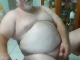 papá, masturbación, amateur, abuelo