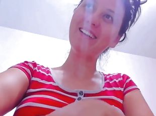 amateur, webcam, bonita, vagina