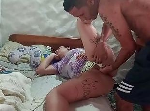 estilo-cão, swingers, amador, ébona, caseiro, mãe, indiano, penetração-de-braço, casal, namorada