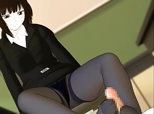 amateur, japonais, hentai, 3d