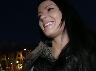 en-plein-air, public, amateur, fellation, milf, branlette, joufflue, point-de-vue, ejaculation