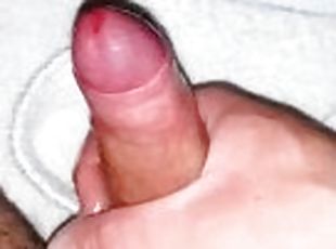 masturbation, amateur, ejaculation-sur-le-corps, énorme-bite, branlette, sale, solo, bite