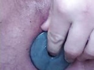 dilettant, anal-sex, homosexuell, dildo, allein