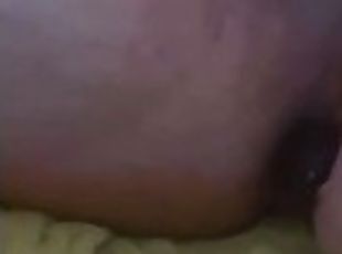 masturbation, amateur, anal, jouet, gay, joufflue, solo, réalité