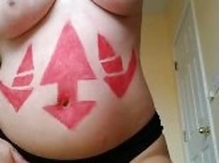 tetas-grandes, masturbación, orgasmo, amateur, babes, regordeta, con-los-dedos, corrida, anime, a-solas