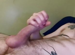 papa, masturbation, amateur, ejaculation-sur-le-corps, énorme-bite, gay, horny, solo, pappounet, musclé