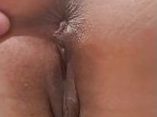 cul, tricherie, levrette, public, femme, amateur, milf, latina, ejaculation-interne, point-de-vue