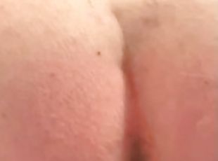 cul, masturbation, orgasme, chatte-pussy, amateur, ados, jouet, point-de-vue, chevauchement, gode