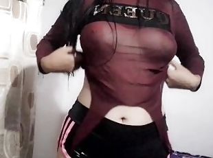 tetas-grandes, mayor, esposa, amateur, casero, mona, vieja, tetas, uniforme