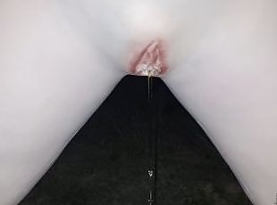 gros-nichons, en-plein-air, pisser, public, chatte-pussy, amateur, allemand, seins, fétiche, solo