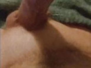 énorme, masturbation, amateur, ejaculation-sur-le-corps, jouet, branlette, solo