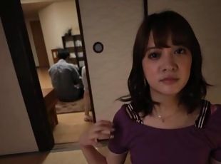 わんちゃん, 家内, フェラチオ, ハードコア, 日本人, カップル, pov, ファック, ベッドルーム, 主婦