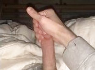 masturbation, orgasme, amateur, ejaculation-sur-le-corps, point-de-vue, massive, solo, blanc, bite