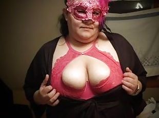 storatuttar, amatör, brudar, milf, bbw, pov, underkläder, naturlig, ensam, brunett