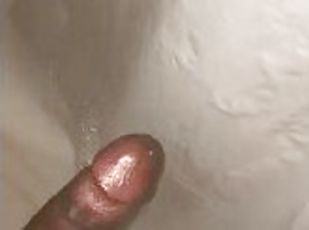 vieux, amateur, mature, ébène, énorme-bite, branlette, jeune-18, plus-agée, douche, solo