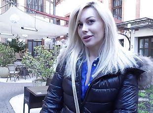 storatuttar, amatör, gigantisk-kuk, milf, tysk, deepthroat, casting, pov, blond