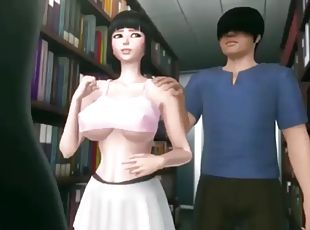 asyalı, japonca, animasyon, pornografik-içerikli-anime, 3d