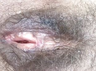 cul, poilue, énorme, chatte-pussy, amateur, mature, énorme-bite, milf, maison, latina