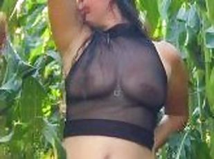 masturbation, orgasme, en-plein-air, public, giclée, amateur, babes, milf, maman, mère