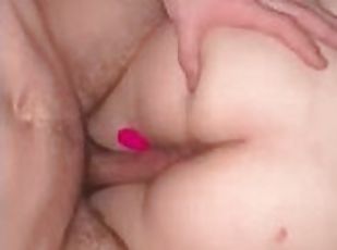 röv, storatuttar, amatör, anal, milf, leksak, creampie, dubbel, pov, penetrering