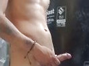 masturbation, public, amateur, gay, branlette, solo, réalité, militaire