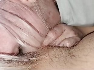 amateur, mature, babes, fellation, énorme-bite, point-de-vue, blonde, solo, bite, sucer