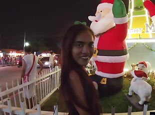 asia, pacar-perempuan, natal