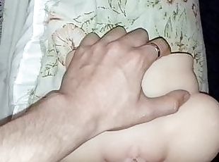 masturbation, amateur, énorme-bite, jouet, branlette, secousses, fétiche, solo, bite