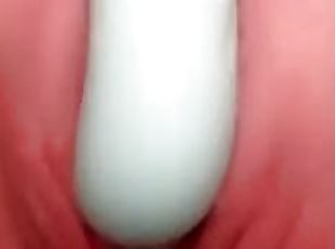 poilue, masturbation, chatte-pussy, amateur, ados, belle-femme-ronde, ejaculation, solo, humide