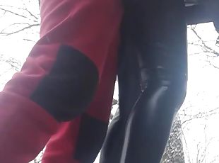 levrette, en-plein-air, amateur, hardcore, couple, pute, fétiche, latex, sexe-habillé