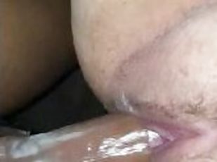 chatte-pussy, amateur, énorme-bite, interracial, ejaculation-interne, belle-femme-ronde, bite