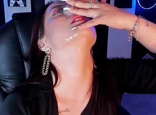 avsugning, latinska, deepthroat, dildo