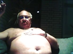 papa, masturbation, gay, branlette, belle-femme-ronde, ejaculation, webcam, grand-papa