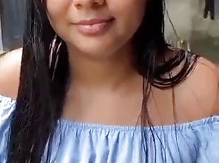 na-rua, amador, chupanços, tiro-ao-alvo, adolescente, latina, pov, facial