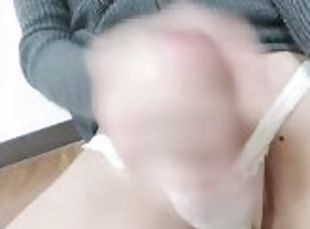 masturbation, ejaculation-sur-le-corps, japonais, branlette, solo