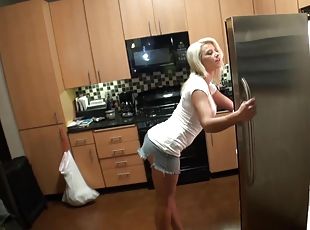 Blonde shading miniskirt to get banged hardcore missionary