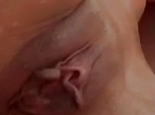 gros-nichons, masturbation, amateur, jouet, solo