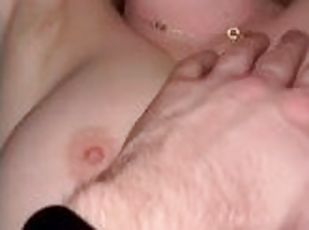 groß-titten, muschi, dilettant, anal-sex, babe, junge, schwer, creampie, freundin, geile