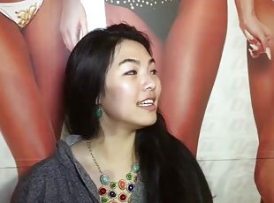 asiatique, gros-nichons, en-plein-air, milf, pornstar