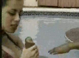 anal, latina, piscina, mexicano, dinamarques