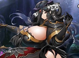 Big breast fantasy burst black knight