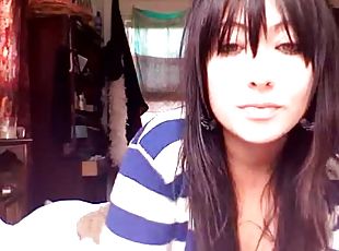 casero, webcam, espectacular, morena, realidad