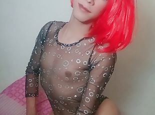 asien, arsch, groß-titten, fausten, immens, transsexueller, dilettant, anal-sex, blasen, immens-glied