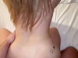 amateur, ados, ejaculation-interne, collège, blonde, italien, petits-seins