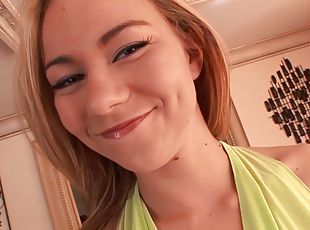 Beautiful Teen Melanie Gets Jizzed On Her Ass