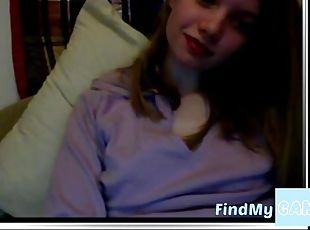 ados, horny, naturel, webcam, solo