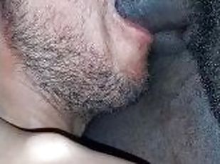 bapa, amateur, menghisap-zakar, zakar-besar, interracial, homoseksual, hitam, pov, bapa-daddy, zakar