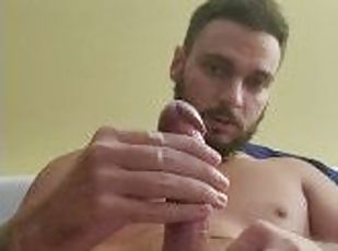 gigantisk, masturbation, amatör, cumshot, gay, sprut, vacker-pretty, ensam, bollar, bisexuell